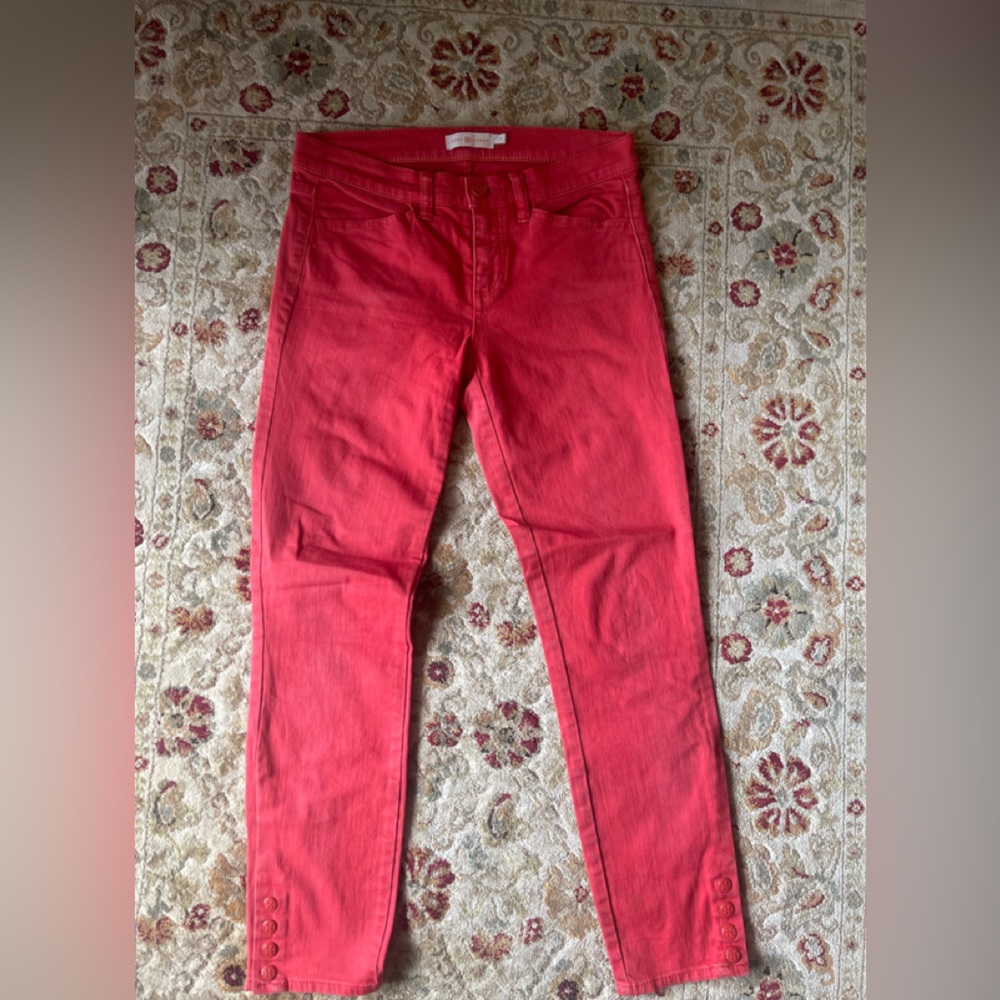 Tory Burch orange jeans